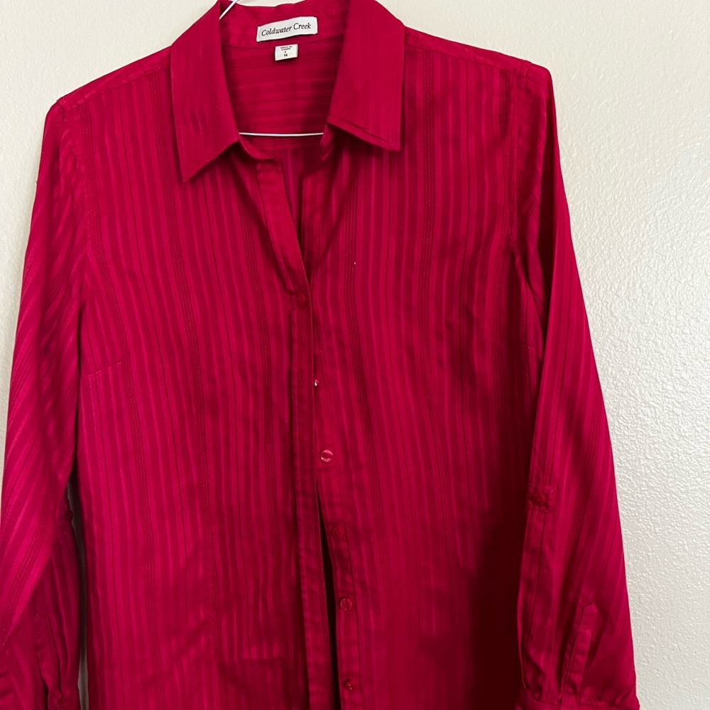 Coldwater Creek women’s button up shirt